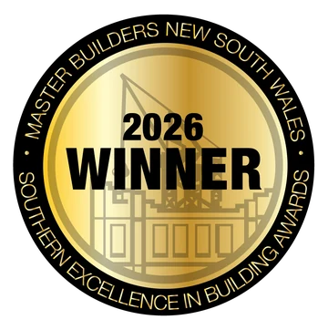 Master Builders NSW 2026 Winner, Southern Excellence in Building Awards